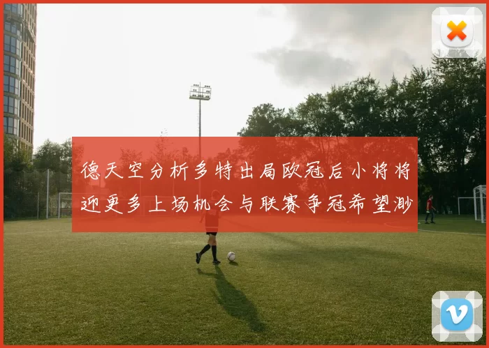 德天空分析多特出局欧冠后小将将迎更多上场机会与联赛争冠希望渺茫